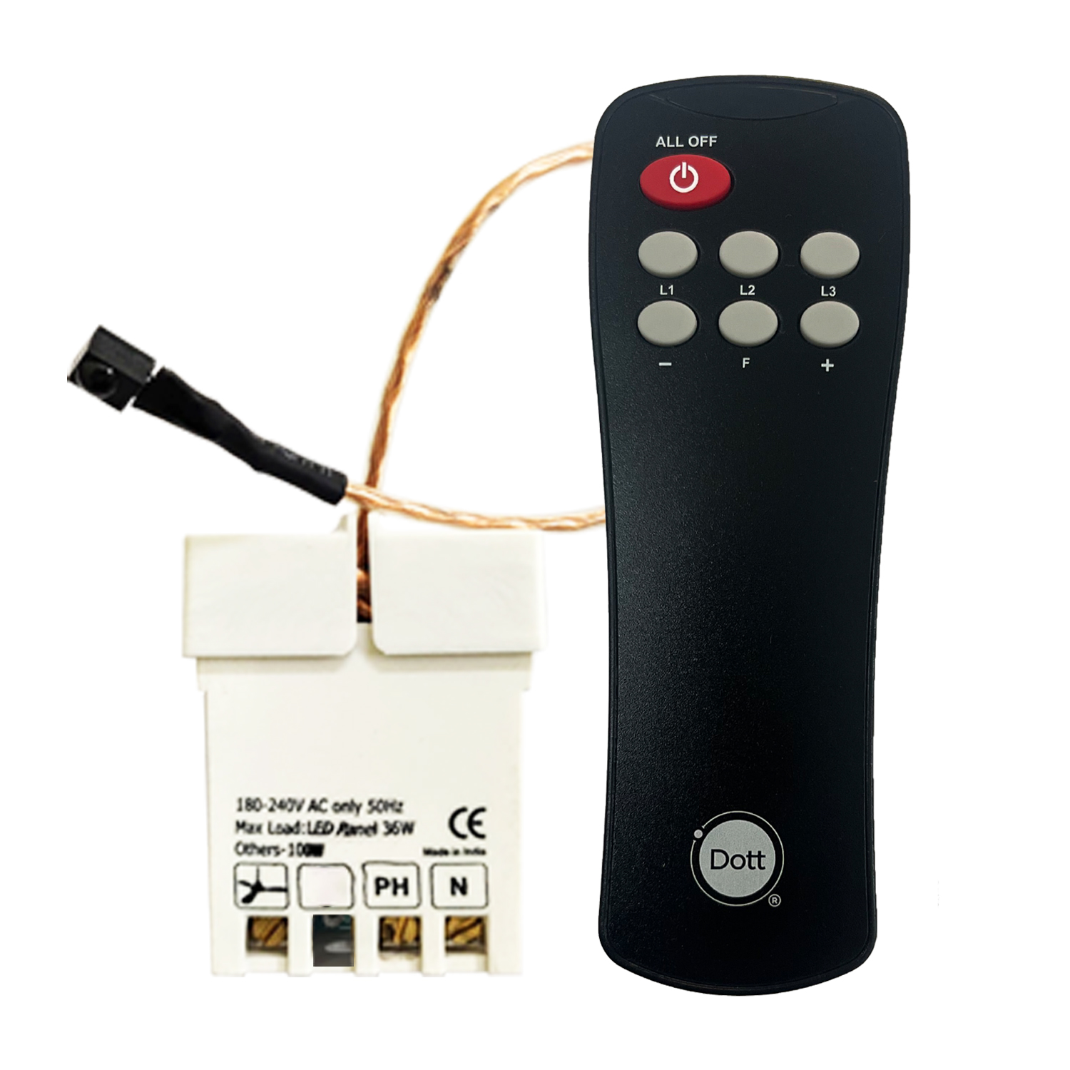 DIAZE FAN- Remote Control Device For 1 Fan